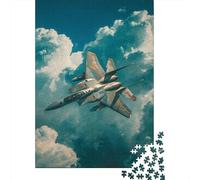 Puzzle Per Adulti 1000 Pezzi High-Performance Military Jet Aircraft Puzzle Per Adolescenti Giocattoli Antistress Sfida Difficile Regali Unici Per Compleanno 52x38cm/1000pcs