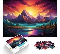 Puzzle per adulti 1000 pezzi I giocattoli educativi delle Alpi sono ideali come regalo per tutta la famiglia 14,96 "x 20,47" per adolescenti da 14 anni e oltre