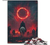 Puzzle per adulti, 1000 pezzi Il cavaliere oscuro, gioco interattivo per famiglie, adatto a partire dai 14 anni (dimensioni 26x38cm)