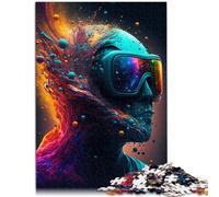 Puzzle per adulti, 1000 pezzi, Il gioco di puzzle Face of The Universe è ideale come regalo per tutta la famiglia, 26 x 38 cm