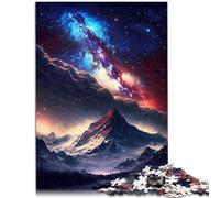 Puzzle per adulti 1000 pezzi Il Grande Monte Galattico Giocattolo Gioco intellettuale Staycation Uccidere il tempo adatto per adolescenti dai 14 anni e oltre 26 x 38 cm