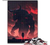 Puzzle per adulti 1000 pezzi Il Minotauro Puzzle difficili per adulti per adolescenti Giochi educativi Regali (dimensioni 26x38cm)