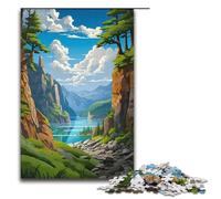 Puzzle per adulti 1000 pezzi Il mondo meraviglioso regalo di compleanno per ragazzi dai 14 anni in su 1000 pezzi (38x26 cm)
