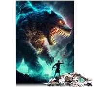 Puzzle per adulti 1000 pezzi Il Mostro Giocattoli educativi di apprendimento Giochi di Famiglia Regalo di compleanno per e adolescenti di 14 anni e oltre 26x38cm