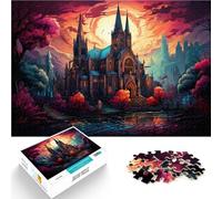 Puzzle per adulti, 1000 pezzi, il nostro puzzle game aiuta il cervello ad allenare i giocattoli avvincenti per promuovere la pazienza, 26 x 38 cm