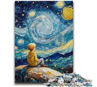 Puzzle per adulti 1000 pezzi Il piccolo principe del cielo notturno Giocattoli educativi didattici Giochi per famiglie Migliora l'amore tra coppie 50x75cm