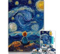 Puzzle per adulti 1000 pezzi Il piccolo principe del cielo notturno, giochi educativi, decorazione per la casa, gioco educativo per compleanno, Natale (38x26cm)