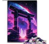 Puzzle per adulti, 1000 pezzi "Il portale del cosmo", puzzle per adulti da 1000 pezzi, livello di difficoltà: principiante, ideale come regalo di compleanno e per le feste (dimensioni 50x75cm)