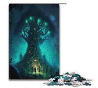 Puzzle per adulti 1000 pezzi "Il richiamo dell'albero del mondo" gioco di puzzle giocattoli divertenti 1000 pezzi (38x26 cm)