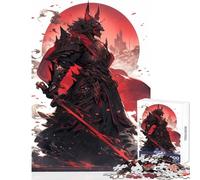 Puzzle per adulti 1000 pezzi Il Samurai delle Tenebre Decorazione per la casa Giocattoli Regali di compleanno Gioco educativo Collezione di artisti Belle Arti Dimensioni 50x75cm