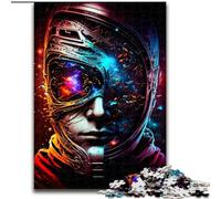 Puzzle per adulti, 1000 pezzi Il volto dei mille mondi, puzzle da 1000 pezzi per adulti con gioco interattivo per famiglie, bambini dai 14 anni in su, dimensioni 50x75cm