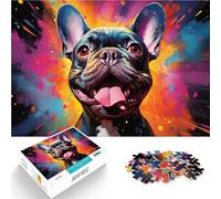 Puzzle per adulti 1000 pezzi Imagine Dogs Puzzle - Gioco impegnativo 26 x 38 cm adatto come decorazione da scrivania