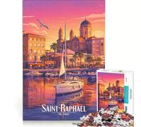 Puzzle per adulti 1000 pezzi, immagine di San Raffaello, gioco rompicapo, divertente antistress, regalo stimolante 50x75cm