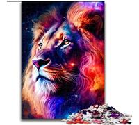 Puzzle per adulti 1000 pezzi in legno raffiguranti leoni un regalo perfetto per il divertimento in famiglia 50x75cm per decorare la casa allenare la mente e come regalo per le feste.