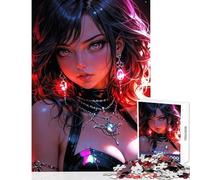 Puzzle per adulti 1000 pezzi Incantatrice radiosa Decorazione per la casa Giocattoli Regalo di compleanno Gioco pratico Interazione genitore-figlio dimensioni 50x75cm