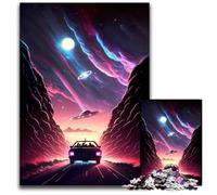 Puzzle per adulti 1000 pezzi Incontro con gli UFO Puzzle in cartone Gioco per adulti Regalo Gioco interattivo per famiglie Sfida mentale Regalo 26X38CM/10,23x14,96 pollici