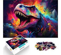 Puzzle per Adulti 1000 pezzi incredibili Dinosauri Puzzle Divertente in Famiglia 26x38cm Migliorare l'amore Tra Coppie per Adolescenti di 14 Anni e Più