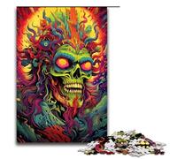 Puzzle per adulti 1000 pezzi Inferno Demone Puzzle divertente per famiglie Ottimo regalo per adolescenti dai 14 anni in su 75x50 cm