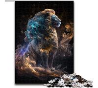 Puzzle per adulti, 1000 pezzi Infinite Pride Of The Lion, puzzle in cartone per adulti, dimensioni 26x38cm, rompicapo e decorazione per la casa, regalo perfetto per le feste.