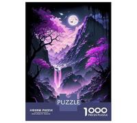 Puzzle Per Adulti 1000 Pezzi Infinite Purple Landscape Puzzle Rompicapo Gioco Difficile Regali Difficili Per Amici E Familiari 52x38cm/1000pcs