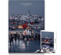 Puzzle per adulti 1000 pezzi Istanbul Gioco educativo per famiglie Decorazione perfetta Opera d'arte Regalo Dimensioni 50x75cm