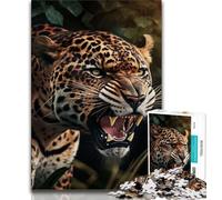 Puzzle per adulti 1000 pezzi Jaguar per adolescenti, perfetti per le serate di gioco, giocattolo colorato per regalo a casa (dimensioni 38x26cm)