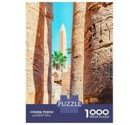 Puzzle Per Adulti 1000 Pezzi Karnak Temple Puzzle Per Adolescenti Giochi Rilassanti Un'opera D'arte Regali Unici Per Compleanno E Natale 70x50cm/1000pcs