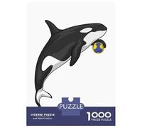 Puzzle Per Adulti 1000 Pezzi Killer Whale Handball Puzzle Per Adolescenti Giochi Rilassanti Analisi E Logica Riduzione Dello Stress Regali 38x26cm/1000pcs