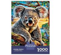 Puzzle Per Adulti 1000 Pezzi - Koala Difficile | Gioco Relax Anti-Stress Con Stampa Nitida | Decorazione Unica Per Appassionati 70x50cm/1000pcs