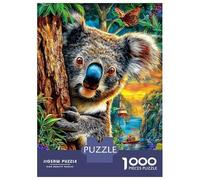 Puzzle Per Adulti 1000 Pezzi - Koala Difficile | Gioco Relax Anti-Stress Con Stampa Nitida | Decorazione Unica Per Appassionati 70x50cm/1000pcs