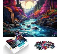 Puzzle per adulti 1000 pezzi La bellezza della gola di Akachiho giochi regalo giocattolo analisi e logica per adolescenti dai 14 anni in su, 26 x 38 cm