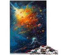 Puzzle per Adulti 1000 pezzi La bellezza dello spazio Giocattoli di intrattenimento Famiglia Puzzle Divertenti 14,96 "x 20,47" per Adolescenti da 14 Anni e Più
