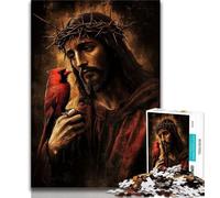Puzzle per adulti 1000 pezzi La croce di Gesù Puzzle per adolescenti, giocattoli da gioco Ogni pezzo è unico - Gioco divertente e stimolante per tutta la famiglia (dimensioni 75x50cm)
