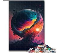 Puzzle per adulti 1000 pezzi "La fine dell'universo" in legno, ideale come regalo di compleanno o per le feste, gioco da tavolo, 1000 pezzi(50x75cm)