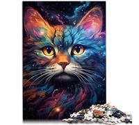 Puzzle per adulti 1000 pezzi La Nebulosa del gatto a spirale per puzzle difficile da completare ma divertente e umoristico 14,96 "x 20,47" per i 14 anni