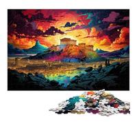 Puzzle per adulti 1000 pezzi La psichedelia colorata del Museo dell'Acropoli Puzzle Giocattoli Decorazioni per la casa e regali unici Adatto per adolescenti dai 14 anni in su 1000 pezzi (75x50 cm)
