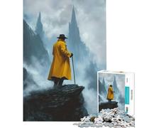 Puzzle per adulti 1000 pezzi La Scogliera dell'Apocalisse Puzzle da 1000 pezzi Decorazione per la casa Giocattolo Arte da parete Regalo di Natale Compleanno (38x26cm)