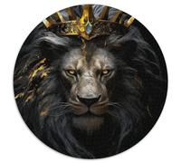 Puzzle per adulti 1000 pezzi "La stirpe del Re Leone", puzzle di carta, rompicapo impegnativo, attività per famiglie, decorazione per la casa, regalo di Natale (dimensioni 67,5x67,5 cm)