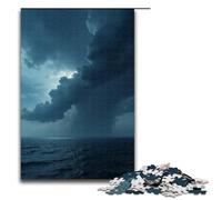 Puzzle per adulti 1000 pezzi La tempesta sta arrivando Puzzle in legno 1000 pezzi (75x50 cm)