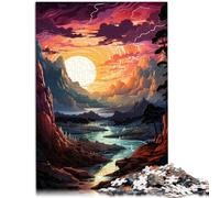 Puzzle per adulti, 1000 pezzi, Lago di Ginevra, divertimento in famiglia, 26 x 38 cm, con parti completamente a incastro a caso, per adolescenti dai 14 anni in su