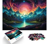 Puzzle per adulti 1000 pezzi Le Alpi Difficile e stimolante da completare ma divertente e umoristico 19,7 "x 29,5" per adolescenti dai 14 anni in poi