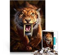 Puzzle per adulti 1000 pezzi Lion Art Family Fun Jigsaws Family Game Stress Reliever Difficult Challenge Puzzle 38 x 52 cm