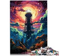 Puzzle per adulti 1000 pezzi "L'Osservatorio" il puzzle 26 x 38 cm, decorazione per la casa unica e regali per adolescenti dai 14 anni in su