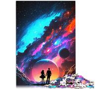 Puzzle per adulti 1000 pezzi Love Among the Stars puzzle game Stress Reliever Staycation Kill time 50 x 74,9 cm per adolescenti dai 14 anni in su