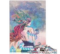 Puzzle per adulti 1000 pezzi "L'ultima sirena" gioco impegnativo regali per alleviare lo stress sfida difficile 26 x 38 cm