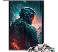 Puzzle per adulti 1000 pezzi "L'ultimo astronauta" Puzzle da 1000 pezzi, rompicapo impegnativo per adolescenti e famiglie (dimensioni 26x38cm)