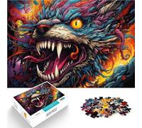 Puzzle per adulti 1000 pezzi Lupi Mutanti Giocattoli educativi educativi Giochi in famiglia Un'opera d'arte Adatto per adolescenti dai 14 anni e oltre 50x75cm