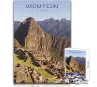 Puzzle per adulti 1000 pezzi Machu Picchu Giochi rilassanti Vacanza a casa Uccidere il tempo Regali di Babbo Natale segreto Dimensioni 38x52cm