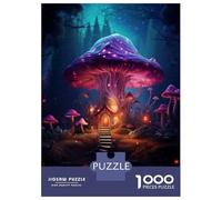 Puzzle Per Adulti 1000 Pezzi Magic Mushroom House Puzzle Per Adulti Gioco Rompicapo Analisi E Logica Attività Divertenti A Casa 38x26cm/1000pcs