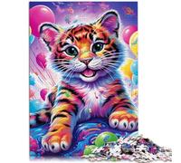 Puzzle per adulti 1000 pezzi magico puzzle tigre opera d'arte 26 x 38 cm per alleviare lo stress sfida difficile per adolescenti dai 14 anni in su